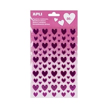 Aplı Etiket-aplı Pembe Kalpler 0