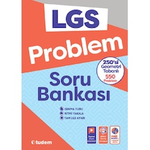 LGS Problem Soru Bankası- Tudem Yayınları