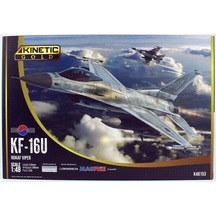 Kinetic K48153 1/48 Ölçek, Kf-16u Rokaf Viper Savaş Uçağı, Plastik Model Kiti-56371