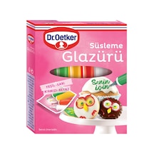 Dr.oetker Süsleme Glazürü 19 X 4 G - 8 Adet Tarı