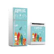 Ve Bulaşık Makinası Beyaz Eşya Kaplama Surfing Çok Renkli