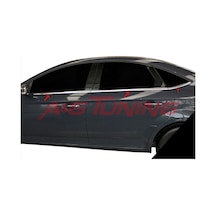 Ford Mondeo Krom Cam Çıtası 2007-2015 6Prç Paslanmaz Çelik N11.4408