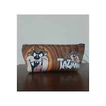 Owl Bag Tazmanya Canavarı Desenli Kalemlik - Makyaj Çantası Diğer