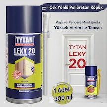 Tytan Lexy 20 Pipetli Poliüretan Pu Köpük Sprey Kapı Pencere Yalıtım Dolgu Doldurucu 300 Ml