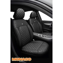 Citroën C4 Sedan 2006 2013 Monaco Serisi Eviza Siyah Koltuk Kılıf
