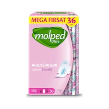 Molped Ultra Anatomik Mega Fırsat Ped Uzun 36x6 216 Adet