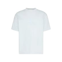 Calvin Klein Ss 16s Lınen Applıqu, Cıq Beyaz Erkek T-shirt
