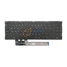 Monster Abra A5 V15.3, A5 V15.3.1, A5 V15.3.2 Notebook Klavyesi - Siyah - Tr - Non-backlit