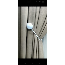 Hayalet Metal Top Kolbağ Beyaz