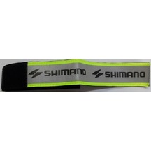 Shimano Paça Koruma Bandı Geniş Siyah/Yeşil Reflektörlü--(İndirim Siyah - Yeşil