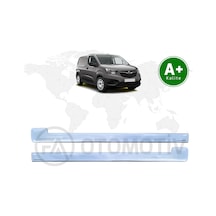 Opel Combo Panelvan Krom Sürgü Çıtası 2 Parça 2019 Model Ve Sonrası