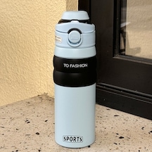 Kızlar Için Hasır Termos Bardak, Güzel Görünümlü Çift Içme Suyu Bardağı, Öğrenciler Için Paslanmaz Çelik Portatif Bardak Umlıgc Mavi/yeşil