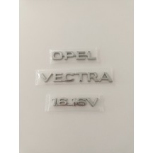 Opel Vectra 1.616v Bagaj Yazısı 3lü Takım Opel Vectra 1.6 16v