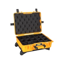 Mtc 430p Sarı - Yumurta Sünger + Bez Bölmeli Tough Case Pro Takım Çantası