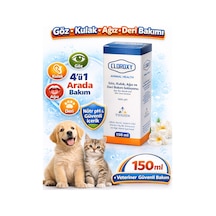 Cloroxy Kedi Köpek Göz Kulak Ağız Ve Deri Bakım Solüsyonu 150 Ml Antiseptik Bakım Solüsyonu