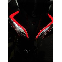 Cf Moto 450 Sr Kırmızı Led Sticker Folyo Kaplama