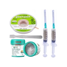 Solder Bst-506 Krem Lehim /best 50g Sıvı Lehim Ve Flux Lehim Toplama Seti 1,5mm Ve Metal Spatula Seti03
