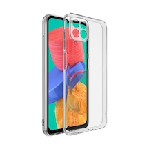 Ally Sm Galaxy Uyumlu M33 5g Sm-m336b - Kılıf Kamera Korumalı Ultra İnce Şeffaf - Kılıf- 5775