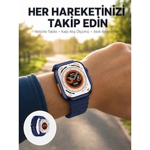 Ultra Akıllı Saat 2.05 İnç Büyük Ekran Bluetooth Aramalı Ip67 Yeni Nesil