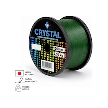 1000 Mt Bobin Misina - Crystal - Yeşil - Ekstra Güçlü - 0,35 Mm