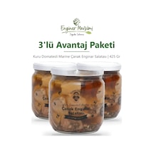 Kuru Domatesli Marine Çanak Enginar Salatası 425 Gr 3'lü Avantaj Paketi