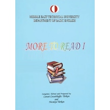 More to Read  -  1  -  Canset Cezairlioğlu  -   Necmiye Türkan  -  ODTÜ Yayıncılık
