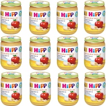 Hipp Kavanoz Maması Organik Elma Ve Muz Püresi 190 G 12 Adet