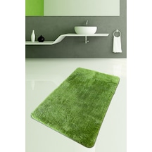 Pasific Light Green 70x120 cm Banyo Halısı Paspas Yıkanabilir