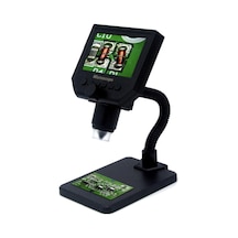 4.3''lcd Digital Ekran 3.6mp Taşınabilir Hd Stantlı Mikroskop