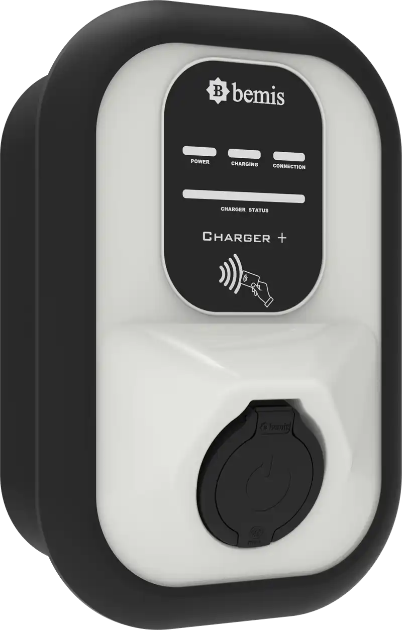 Bemis Charger Plus 2 Wallbox Şarj Cihazı 22 Kw Trifaze Pano Prizli