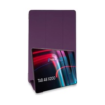 Newface Samsung Galaxy X200 Tab A8 10.5 Kılıf Tablet Smart Kılıf - Mor Tablet Kılıfı