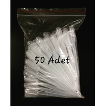 Plastik Pastör Pipet 3 Ml (50'Li)