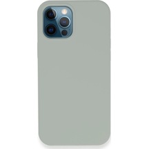 Ilkeshop Newface Apple iPhone Uyumlu 12 Pro Kılıf Lansman Legant Silikon - Açık Gri