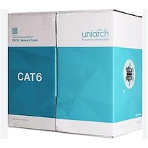 Unıwız Cab-6-ae Utp 305 Metre Cat6 Pvc 24 Awg Bakır Turuncu Renk Kablo