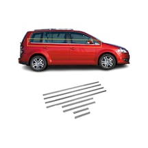 Vw Touran Krom Cam Çıtası 8 Prç. 2003-2009 P.Çelik