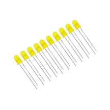10 Adet 5Mm Sarı Led N11.485