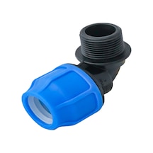 75 Mm Dış Diş Dirsek Puşvit Bağlantı Aparatı