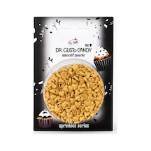 Dr. Gusto Altın Kalp Konfeti Pasta Süsleme Şekeri