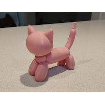 Balon Kedi Figürü 3d Baskı Modern Pop Art Dekor Balon Kedi Figürü 3d Baskı Modern Pop Art Dekor