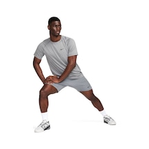 Nike Erkekler Dri-fıt Yaklaşık 18cm Astarsız Spor Şortları Gri
