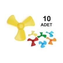 10 Adet. Mini Pervane. Deney Pervanesi. Eğitici Motor Deneyi Için