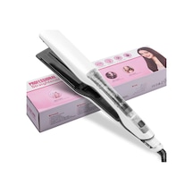 1pcs Steam Hair Straightener Professional Salon Nano Titanium