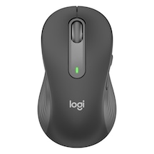 Logitech Signature M650 L Büyük Boy Sol El İçin Sessiz Kablosuz Mouse Siyah
