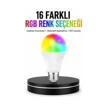 Renk Değiştiren Rgb Led Ampul 16 Renk Uzaktan Kumandalı 2025 Model . 41601842