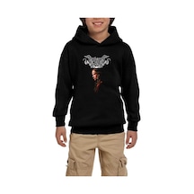 Zepplin Giyim Arkona Zhizn Vo Slavu Siyah Çocuk Kapşonlu Sweatshirt Siyah