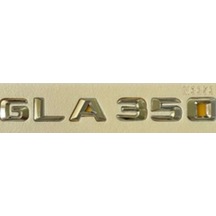Mercedes Uyumlu Yazı Gla 350 Krom