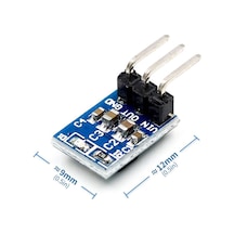 Ams1117 3.3V Dıp Modül 3V3 800Ma Voltaj Düşürücü 3 Pin Header Çı