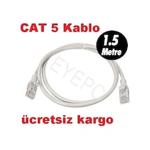 Bilgisayarla Modem Arasi Eternet Kablo 1.5 Metre