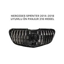 Mercedes Sprinter 2014-2018 Uyumlu Ön Panjur Gti Krom 316 Mdl.