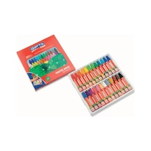 Gıpta Pastel Boya 24 Renk Köşeli K3602 Çok Renkli